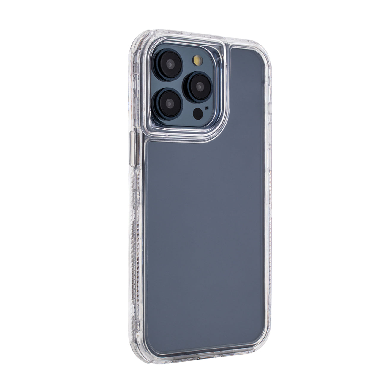 Heavy Duty Shockproof Protection 3-in-1 Hybrid Protective Case For iPhone 15promax in Clear