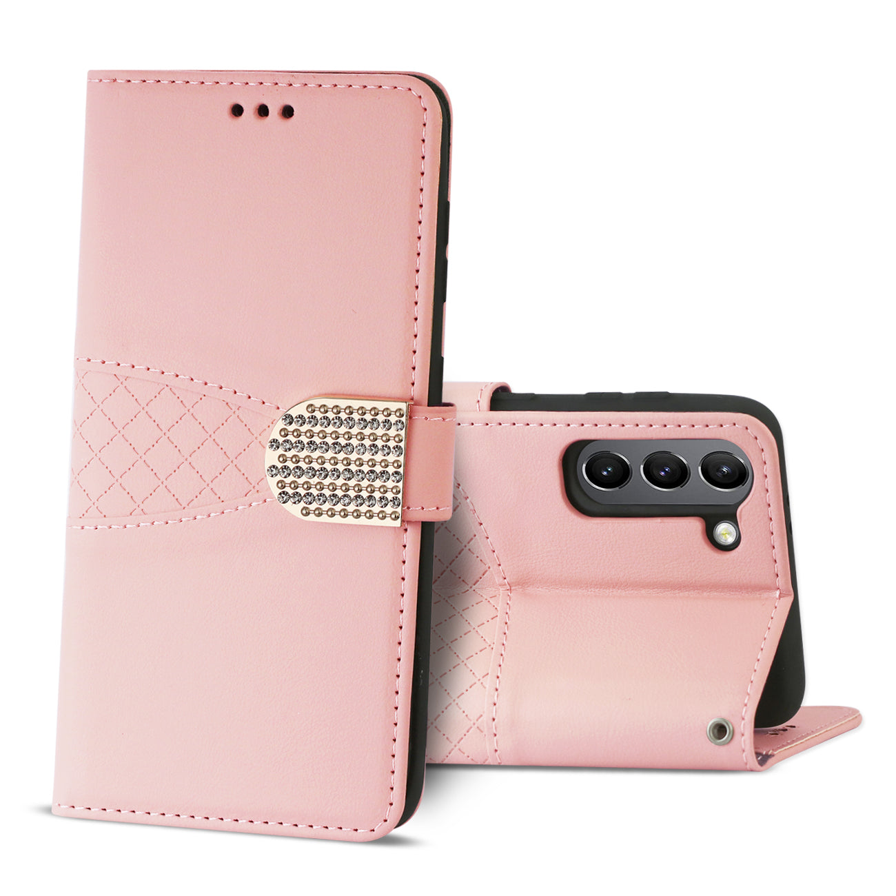 Reiko 3-In-1 Wallet CaseSAMSUNG Galaxy S21/S30 in Pink