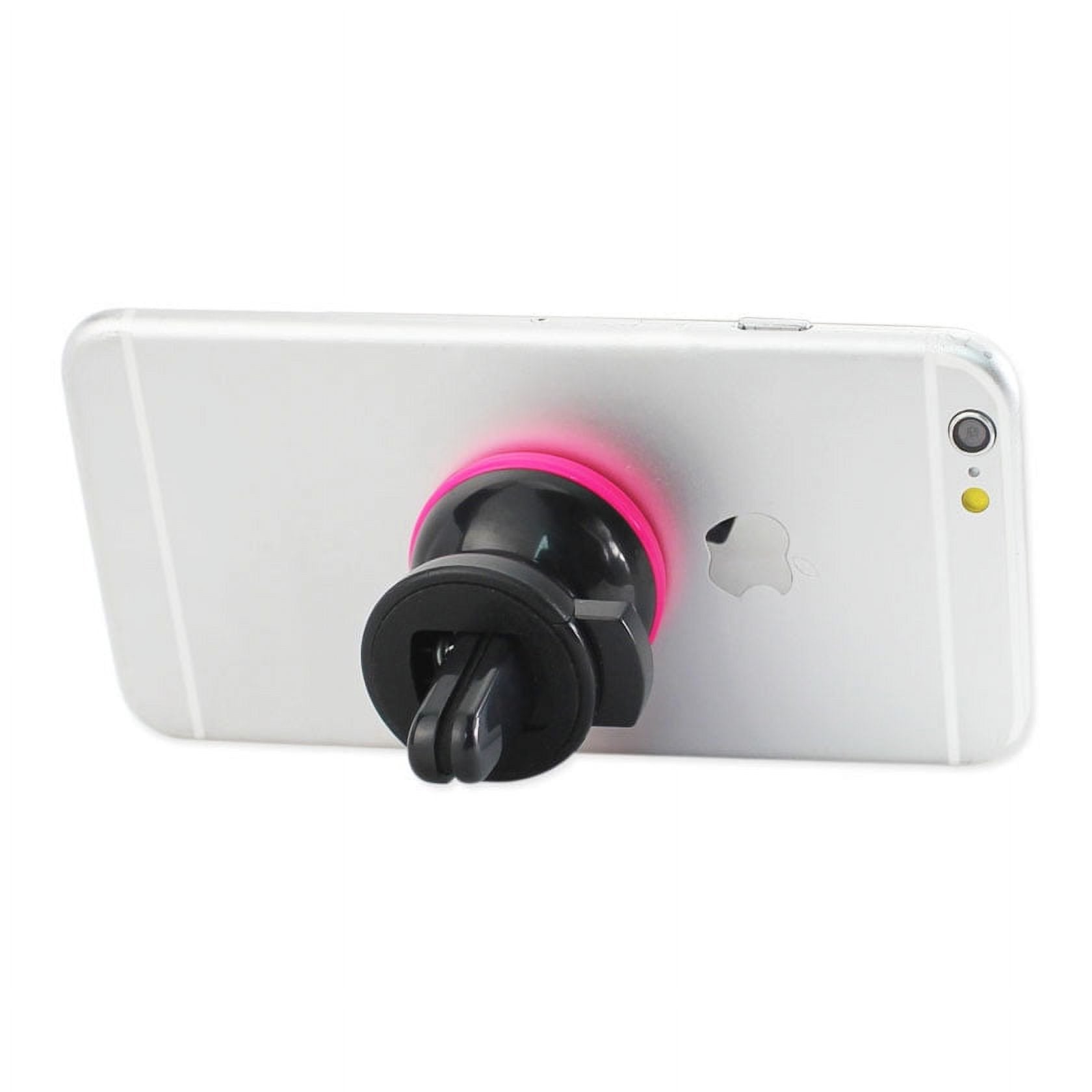 Reiko Universal Air Vent Magnetic Car Mount Phone Holder in White Blue – view 4