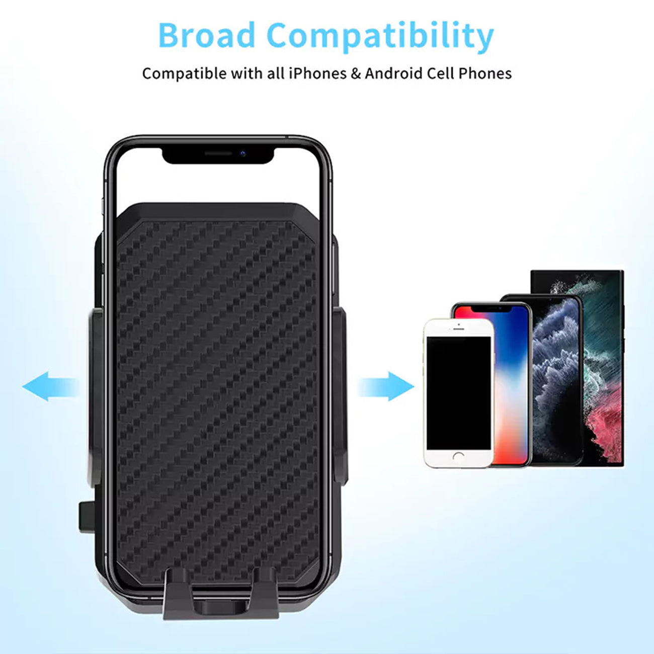 Universal Phone Holder Strong Hold Anti-Shake Flexible Aluminum Alloy Hose Design Windshield – view 6