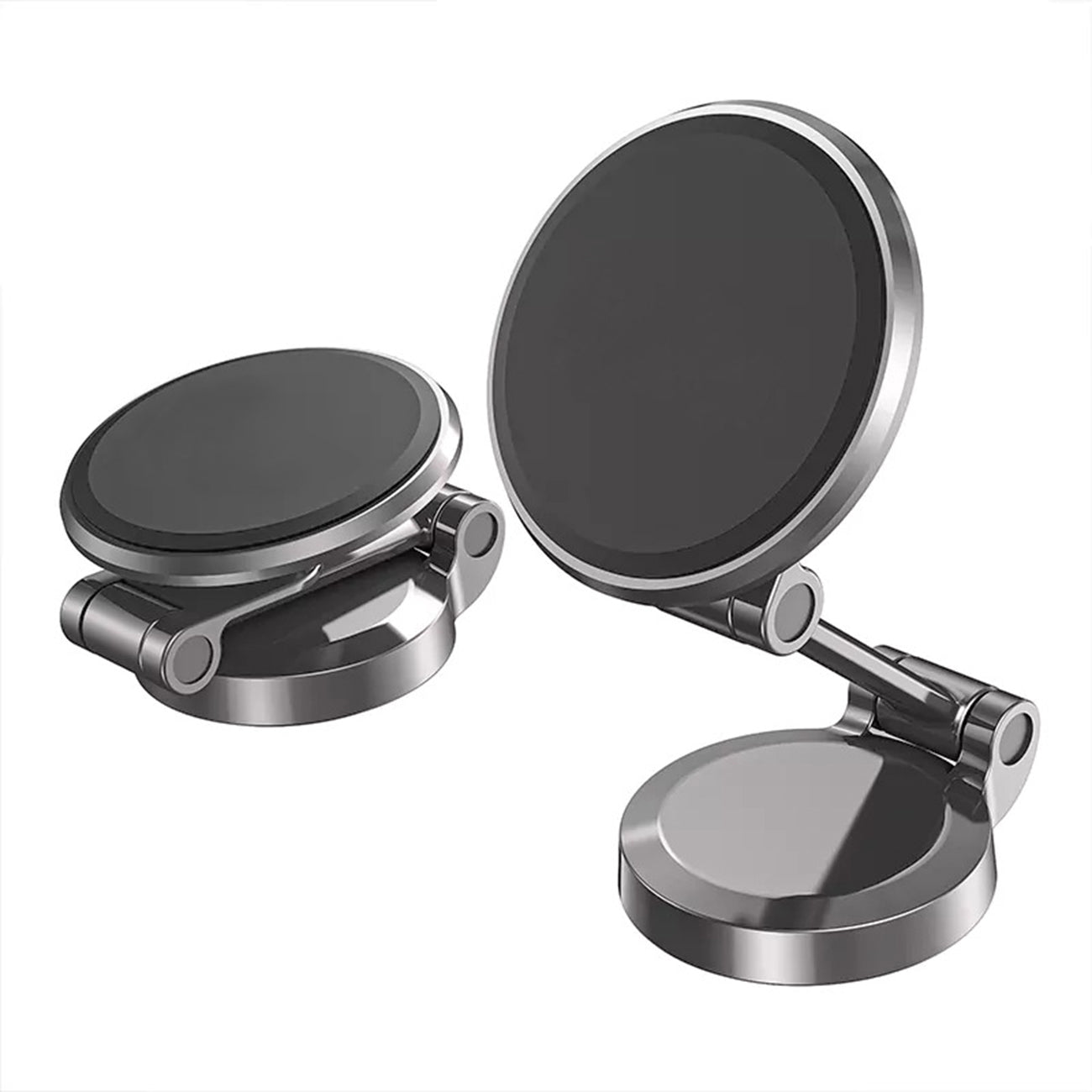 360° rotating magnetic holder for car with a sticky base