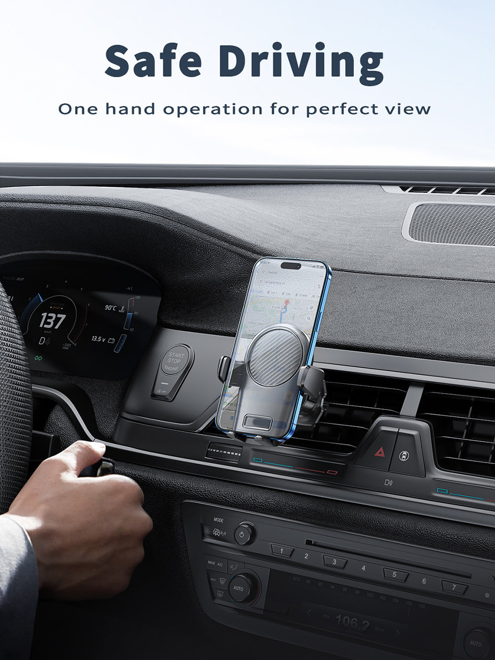 Strong suction cup foldable Phone holder car holder Universal Smartphone Holder for Car/desk – view 5
