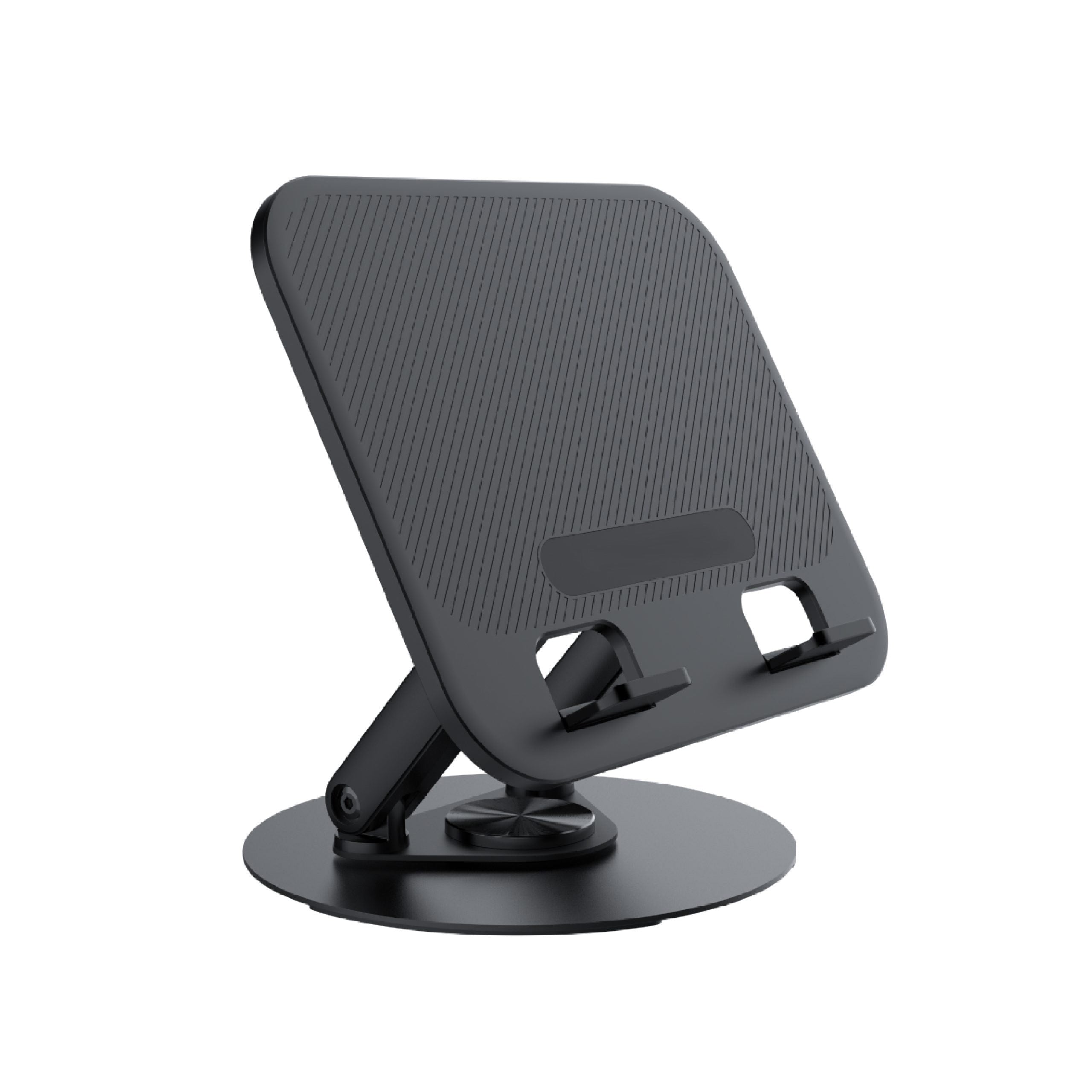 stable ABS tablet Phone Stand, Universal Smartphone Holder for tablet, laptop in black – view 2