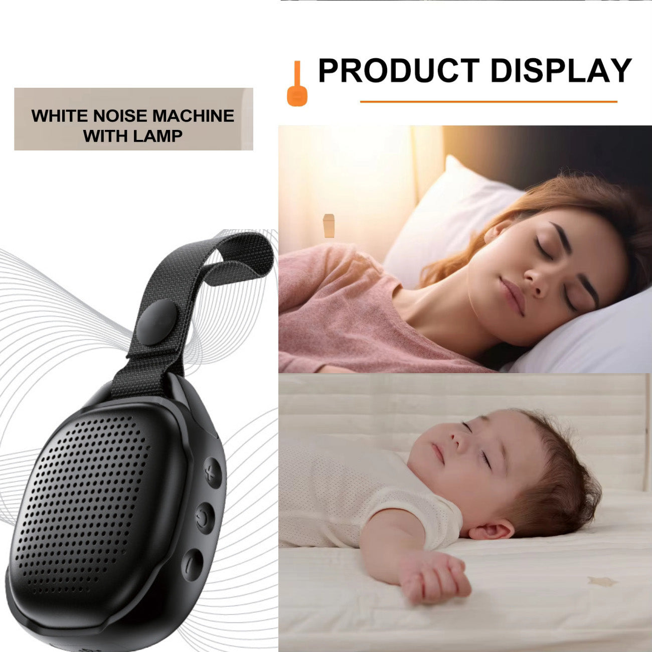 New Arrival portable lightweight Speaker, long battery life, clear sound, used for Home/ Outdoor/ Party in black – view 2