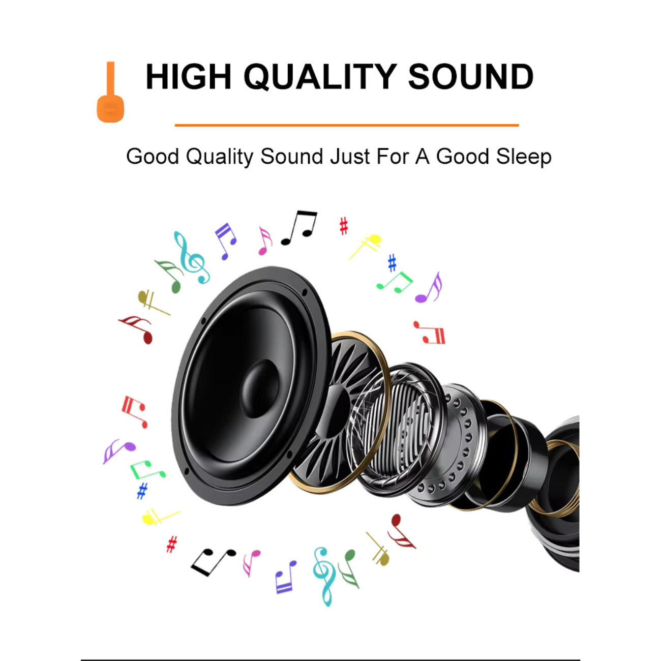 New Arrival portable lightweight Speaker, long battery life, clear sound, used for Home/ Outdoor/ Party in black – view 3