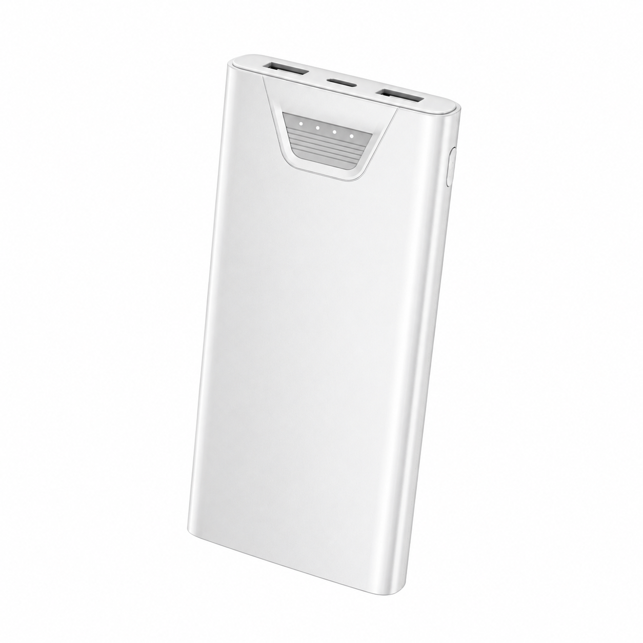10000 mAh high capacity fast charging dual USB output black power bank