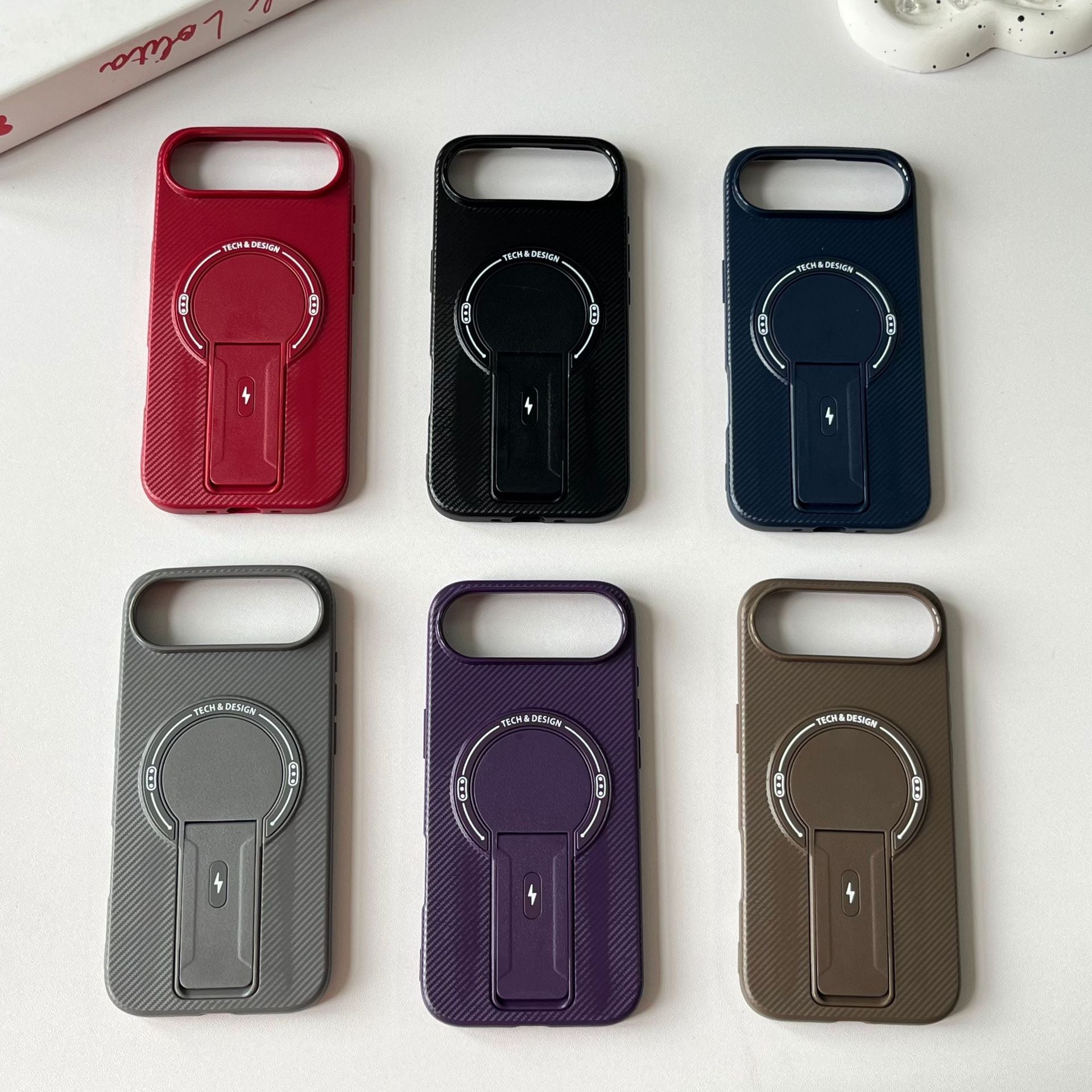 TPU PC kickstand Magnetic Phone Case – view 4