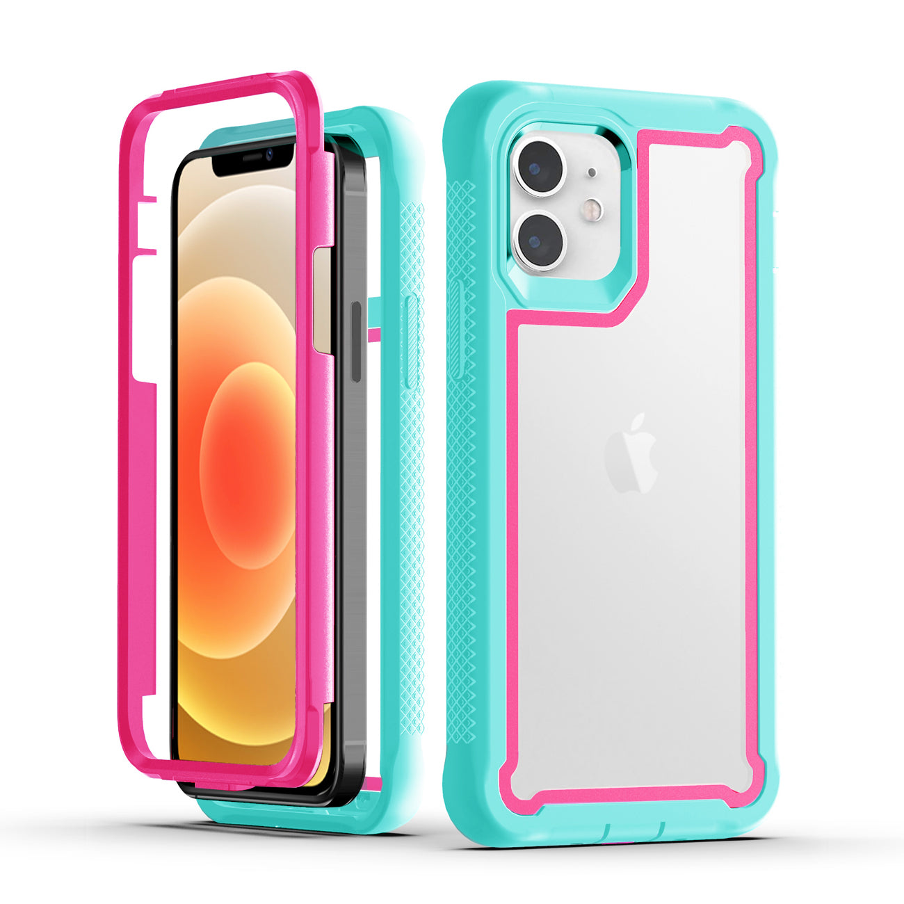 iPhone 12 MINI Bumper Case in Pink
