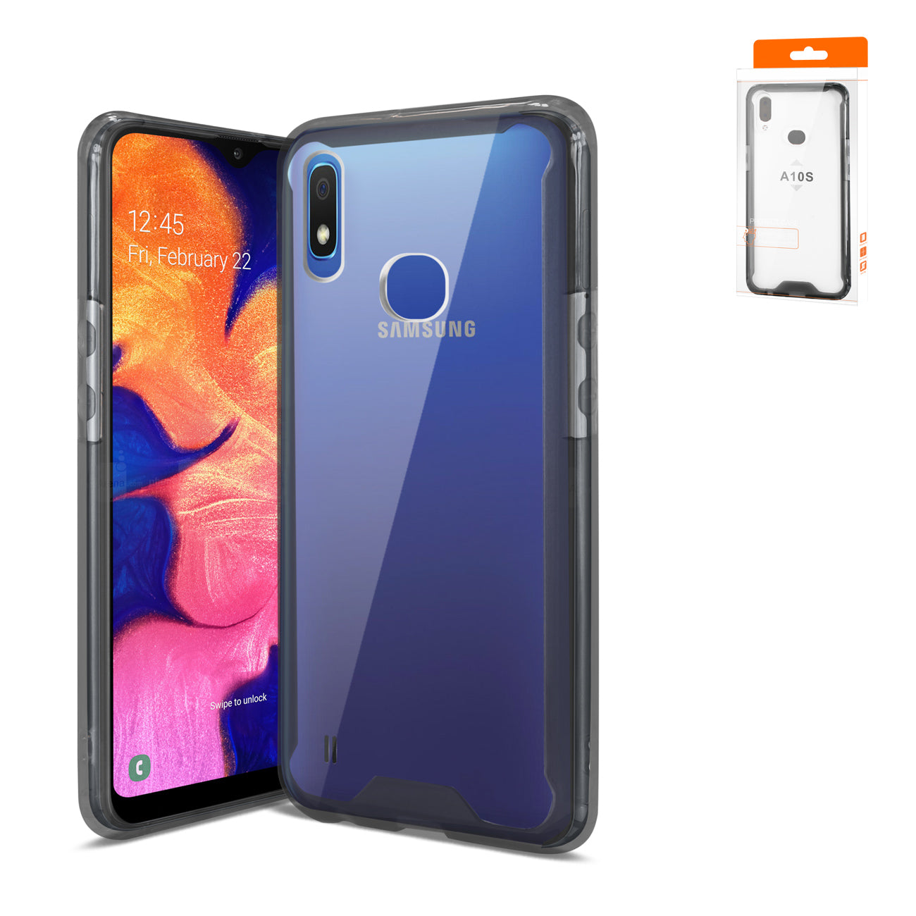 Reiko Samsung Galaxy A10S High Quality TPU Case in Clear – view 2