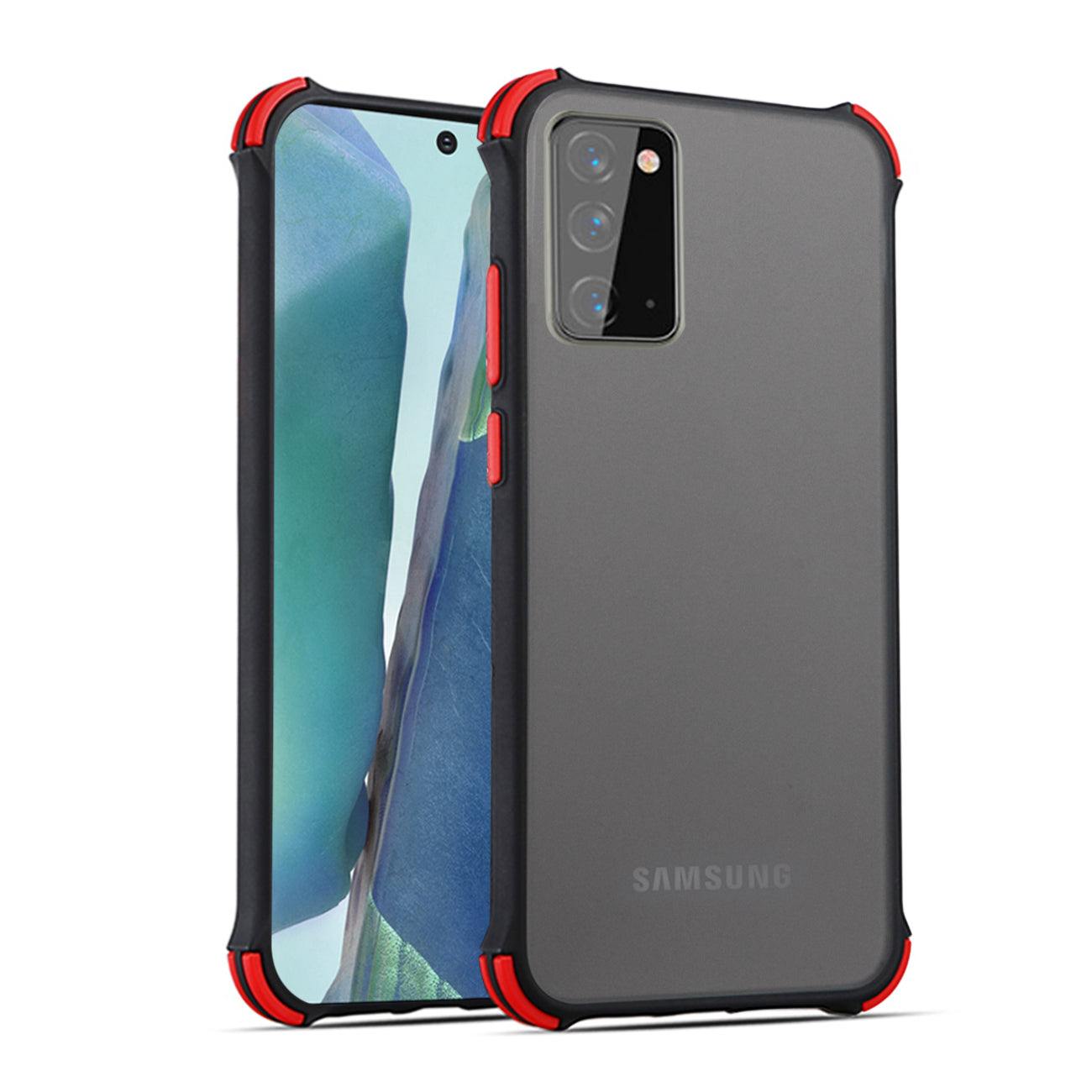 Reiko Bumper Case For iPhone 12 MINI,Samsung Galaxy NOTE 20 in Black