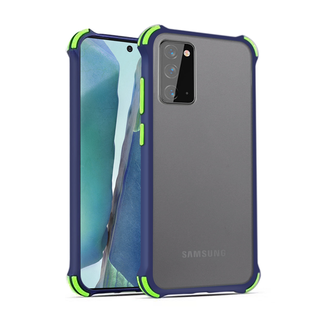 Reiko Bumper Case for Samsung Galaxy NOTE 20 in Blue