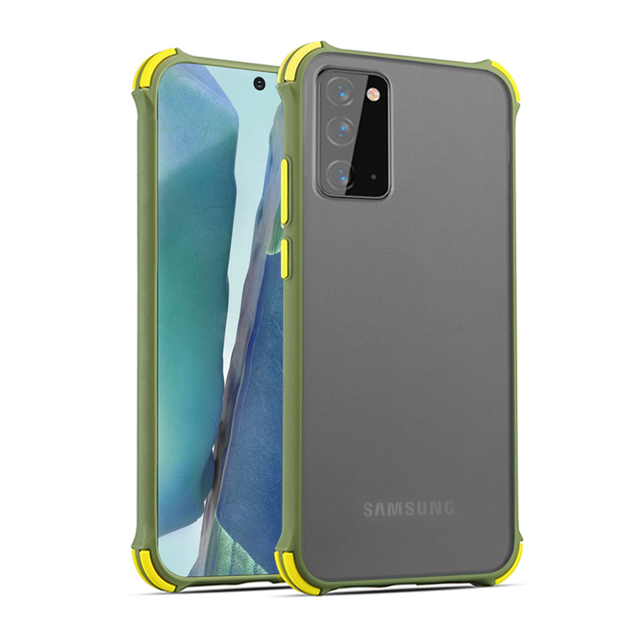 Reiko Bumper Case for Samsung Galaxy NOTE 20 in Yellow