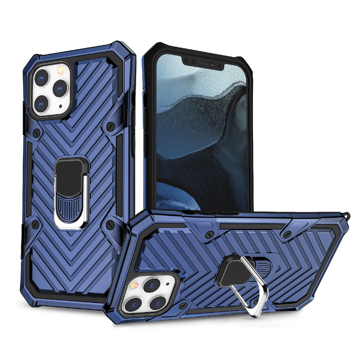 iPhone 12 MINI Kickstand Anti-Shock And Anti Falling Case in Blue
