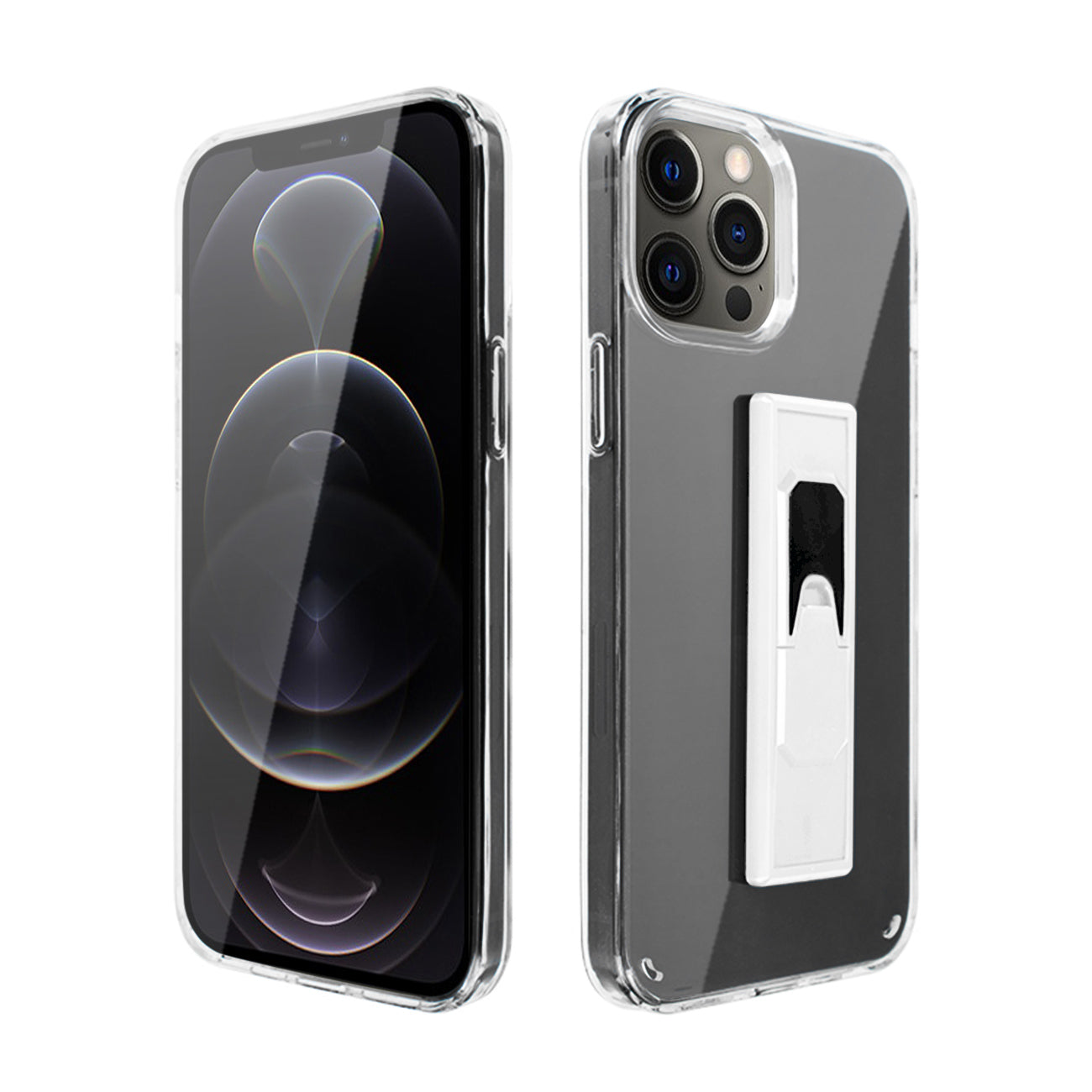 TPU Bumper Shockproof Case With Embedded Coil iPhone 12/iPhone 12 Pro in Blue