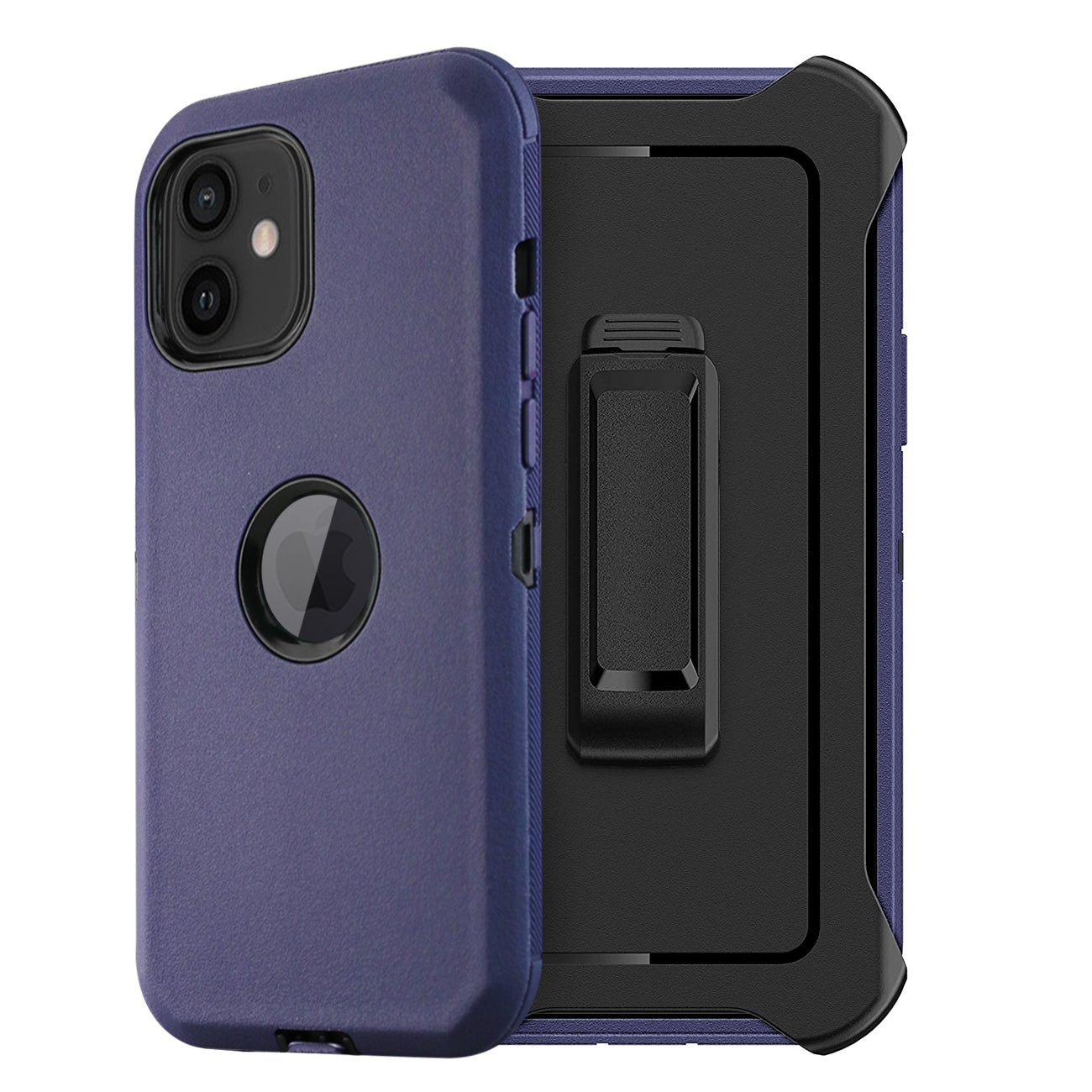 Multilayer Full Protection with Built-in Screen Protector CaseAPPLE iPhone 12 MINI in Navy