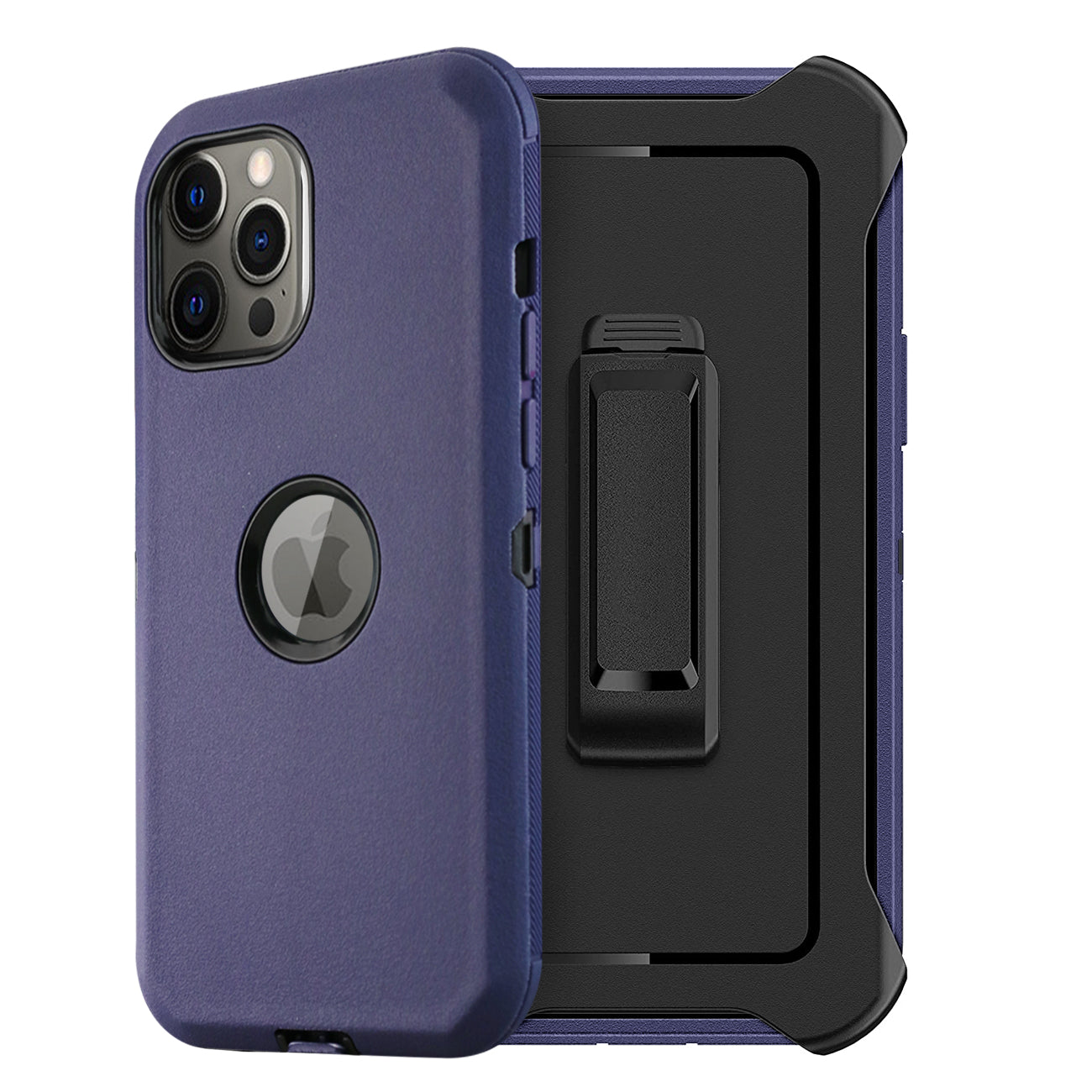 Multilayer Full Protection with Built-in Screen Protector CaseAPPLE iPhone 12/iPhone 12 Pro in Navy