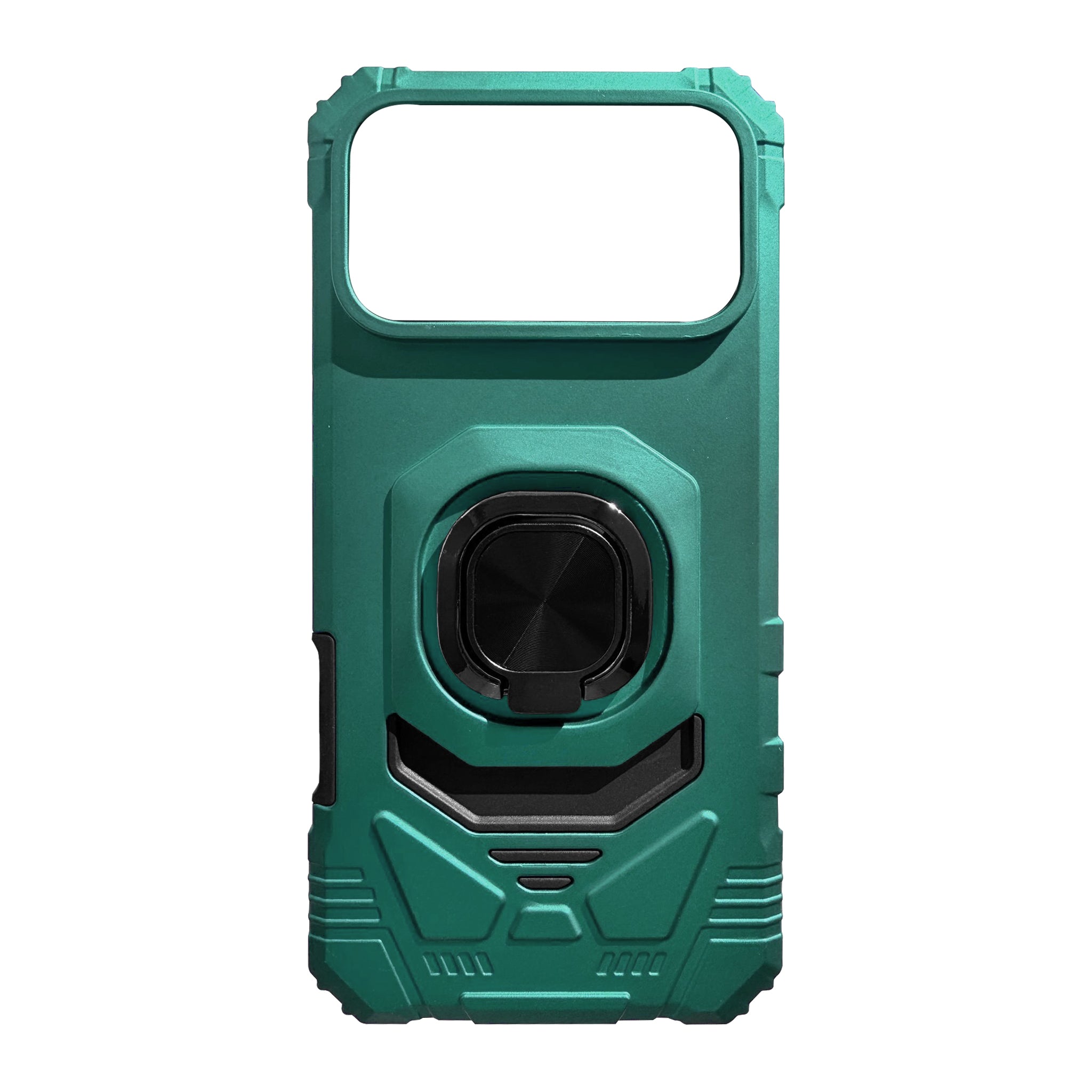 Kickstand Ring Holder TPU Shockproof Case for iPhone 17 Pro in Green