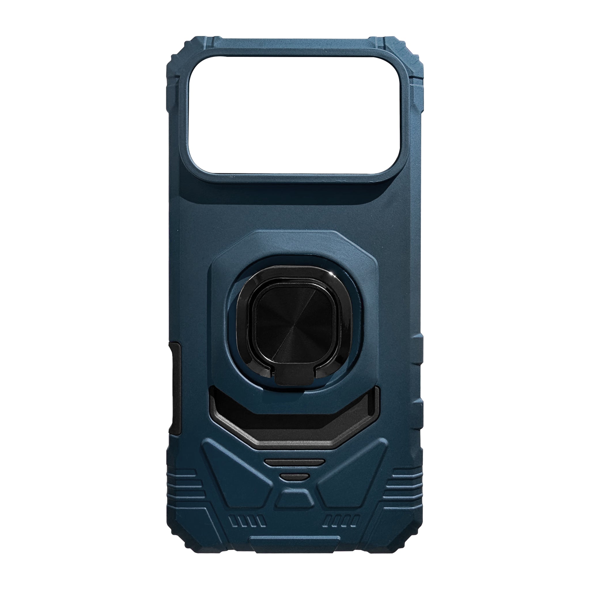 Kickstand Ring Holder TPU Shockproof Case for iPhone 17 Max in Blue