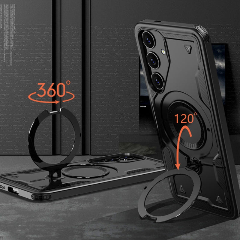 Reiko 360° Rotating Magnetic Versatile Stand Purple Compatible with Samsung A26 – view 3
