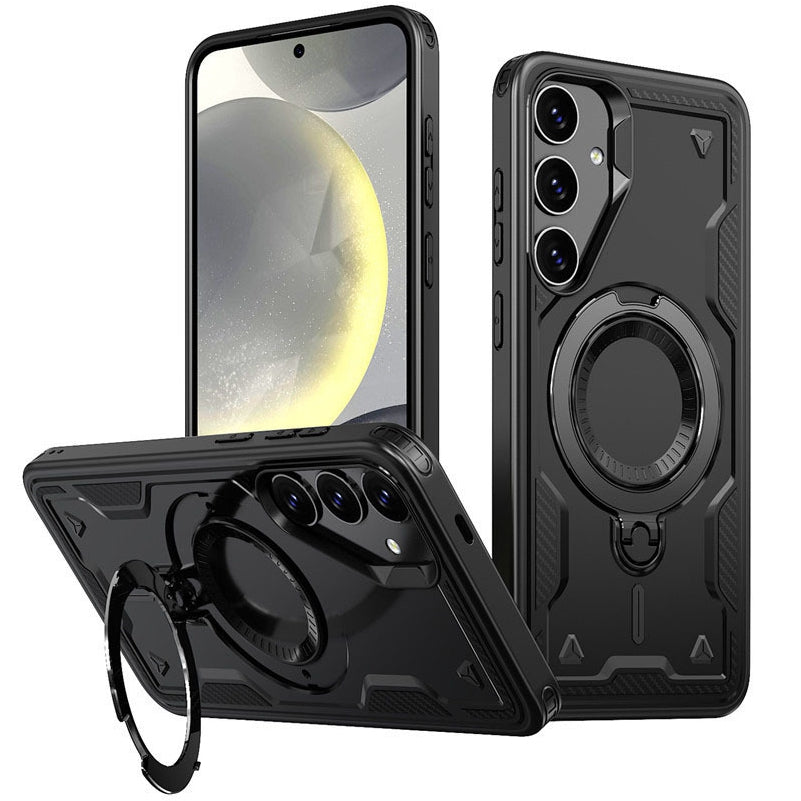 Reiko 360° Rotating Magnetic Versatile Stand Black Compatible with Samsung A36