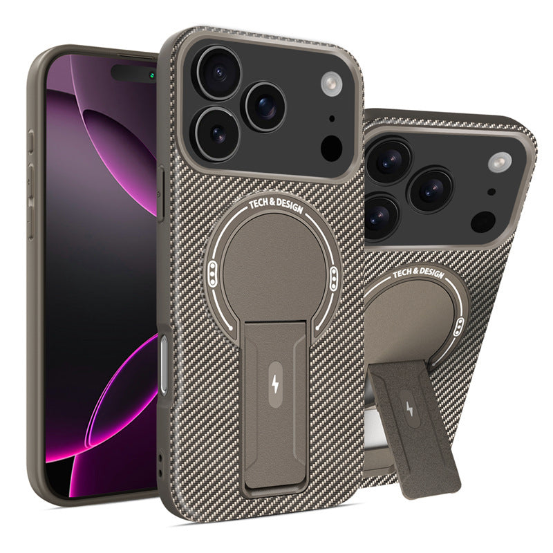 TPU PC kickstand Magnetic Phone Case for iPhone 17 Pro Max & iPhone 18 Pro Max