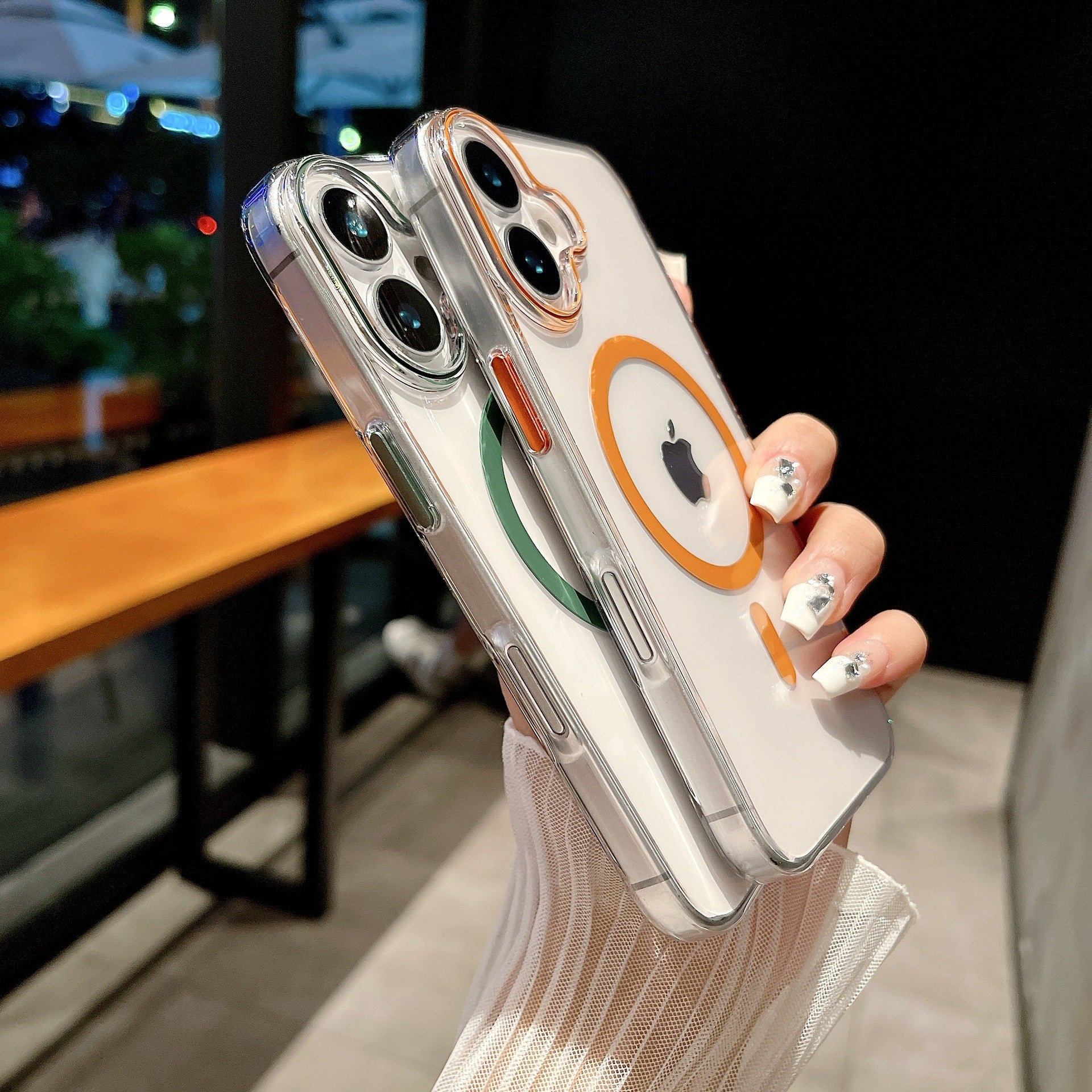 Reiko Magnetic Wireless Charging TPU Bumper Case – view 4