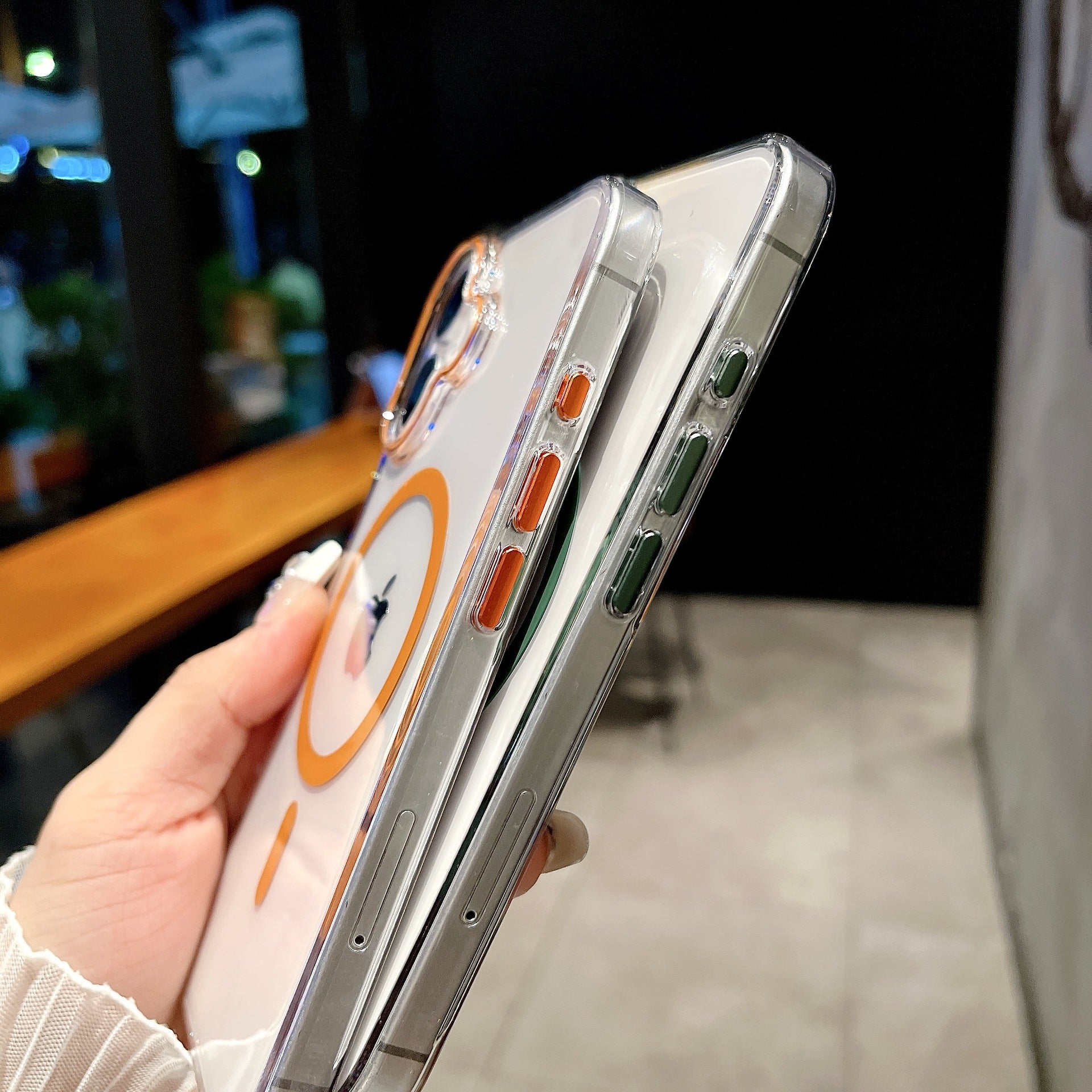 Reiko Magnetic Wireless Charging TPU Bumper Case – view 2