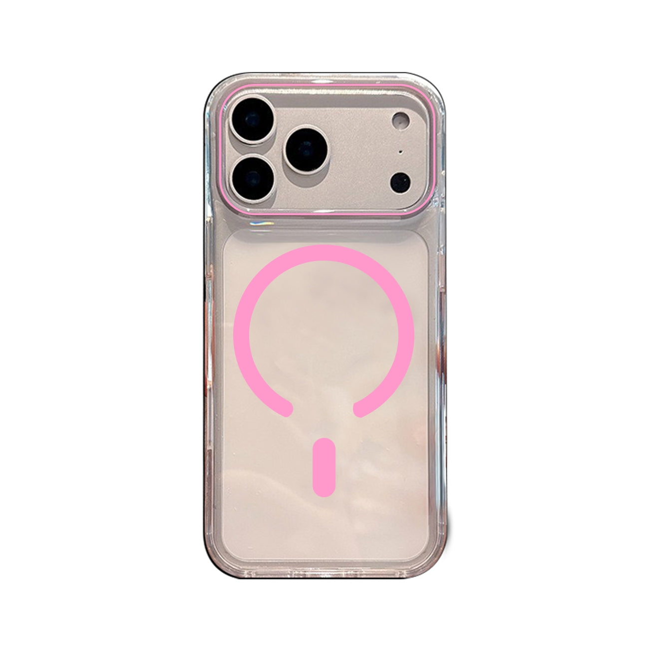 Reiko Magnetic Wireless Charging TPU Bumper Case for iPhone 17 Pro Max / iPhone 18 Pro Max