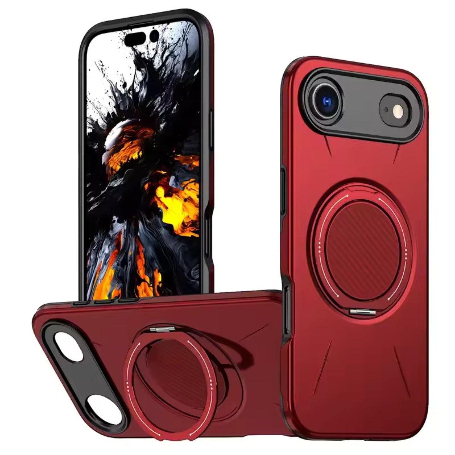 Reiko 360° Rotating Magnetic Versatile Stand Compatible with iPhone 17 Air