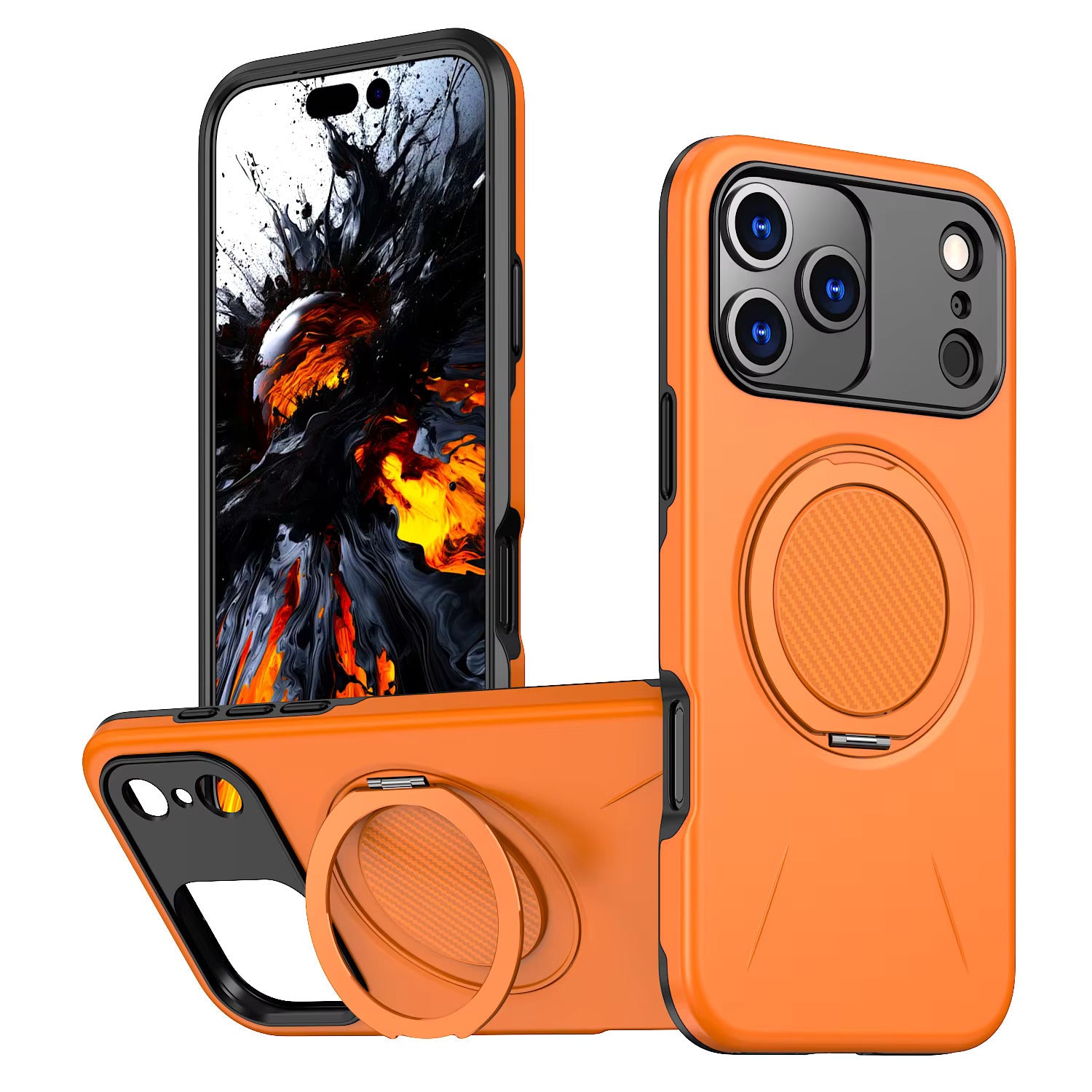 Reiko 360° Rotating Magnetic Versatile Stand Compatible with iPhone 17 Pro