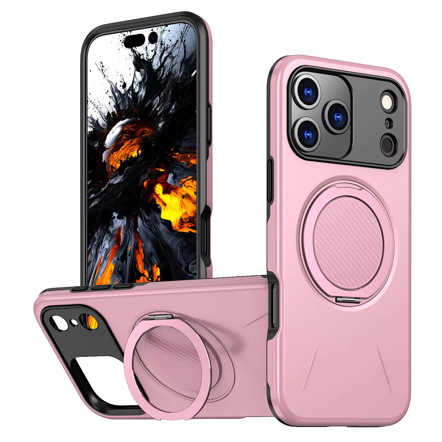 Reiko 360° Rotating Magnetic Versatile Stand Compatible with iPhone 17 Pro
