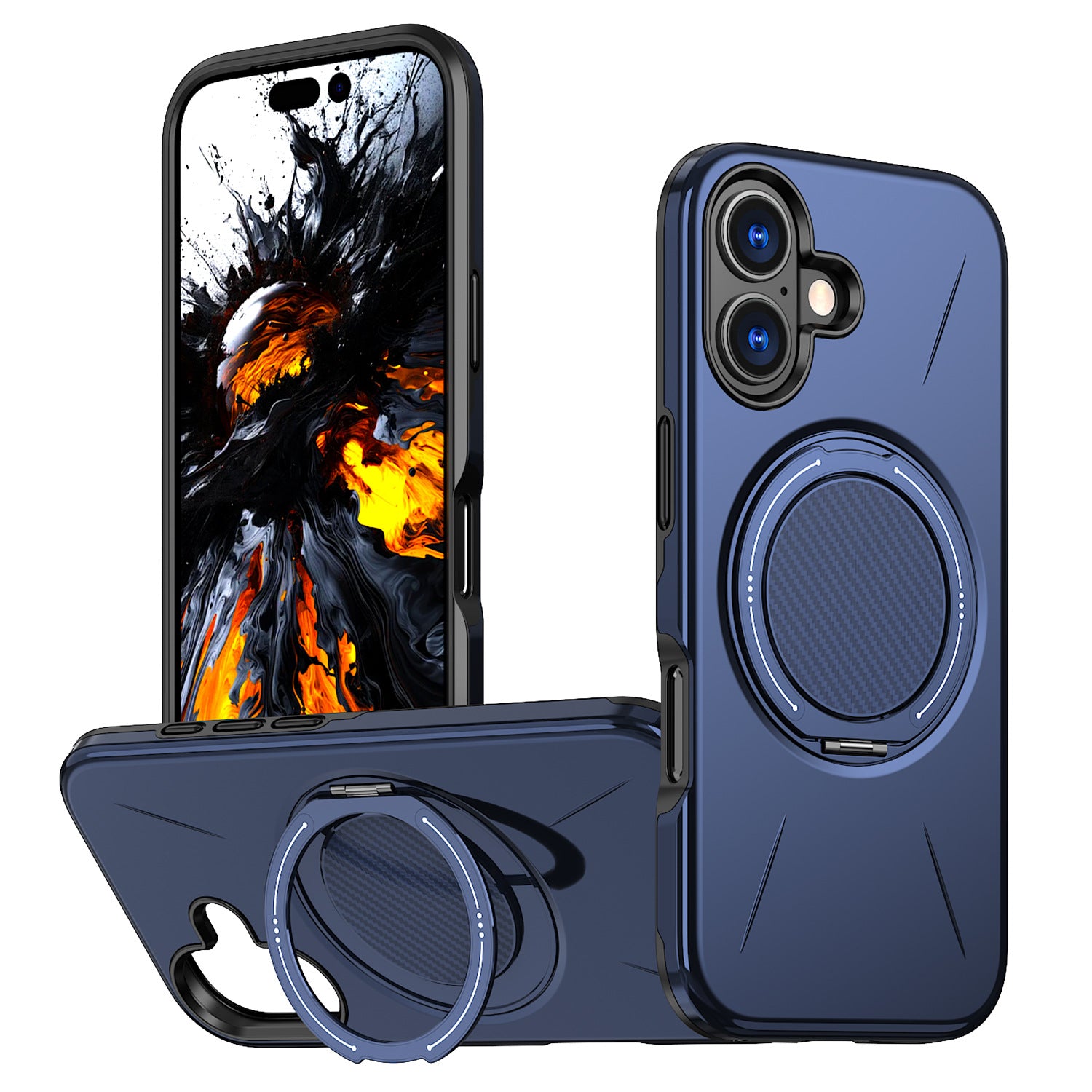 Reiko 360° Rotating Magnetic Versatile Stand Compatible with iPhone 17