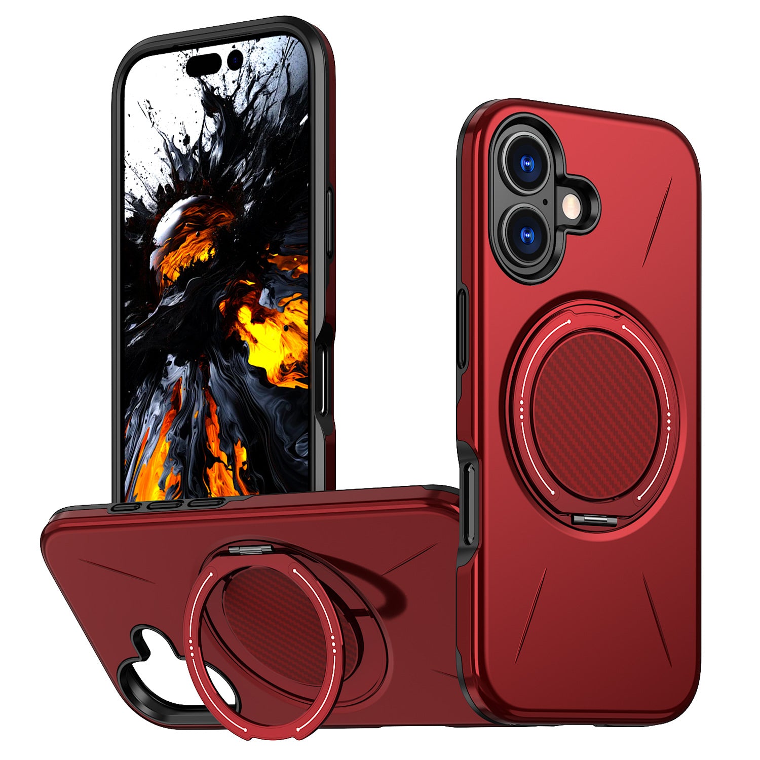 Reiko 360° Rotating Magnetic Versatile Stand Compatible with iPhone 17