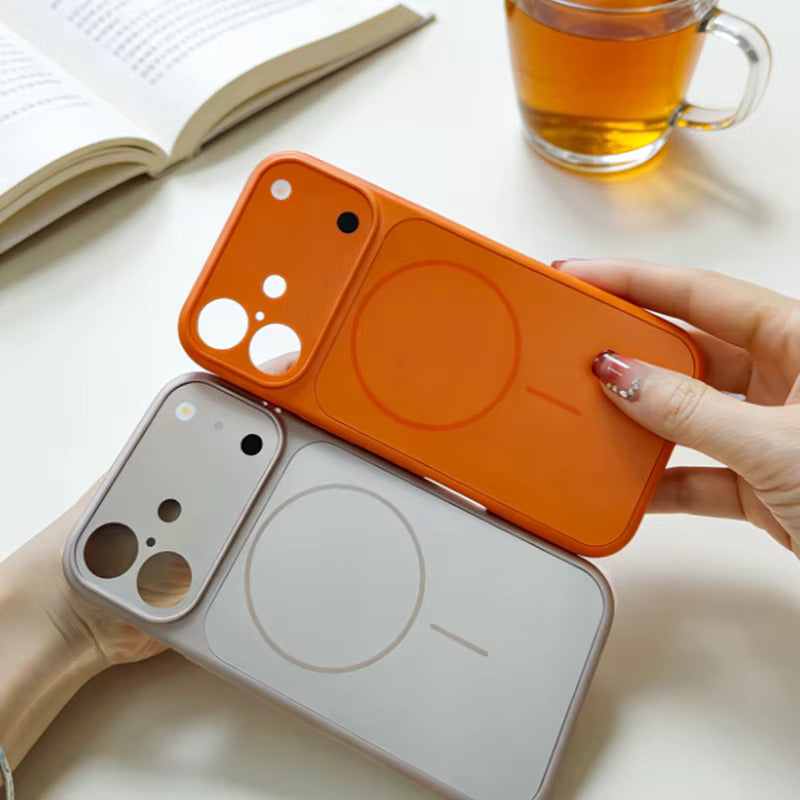 Reiko Magnetic Wireless Charging with lens protector TPU Bumper Case – view 2
