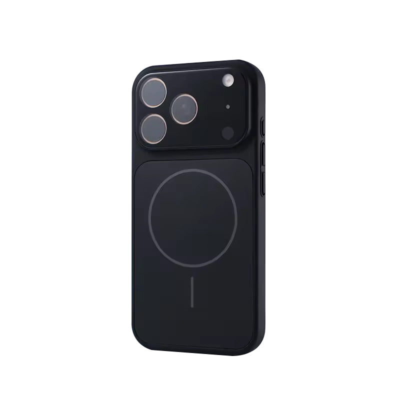 Reiko Magnetic Wireless Charging with lens protector TPU Bumper Case for iPhone 17 Pro Max & iPhone 18 Pro Max