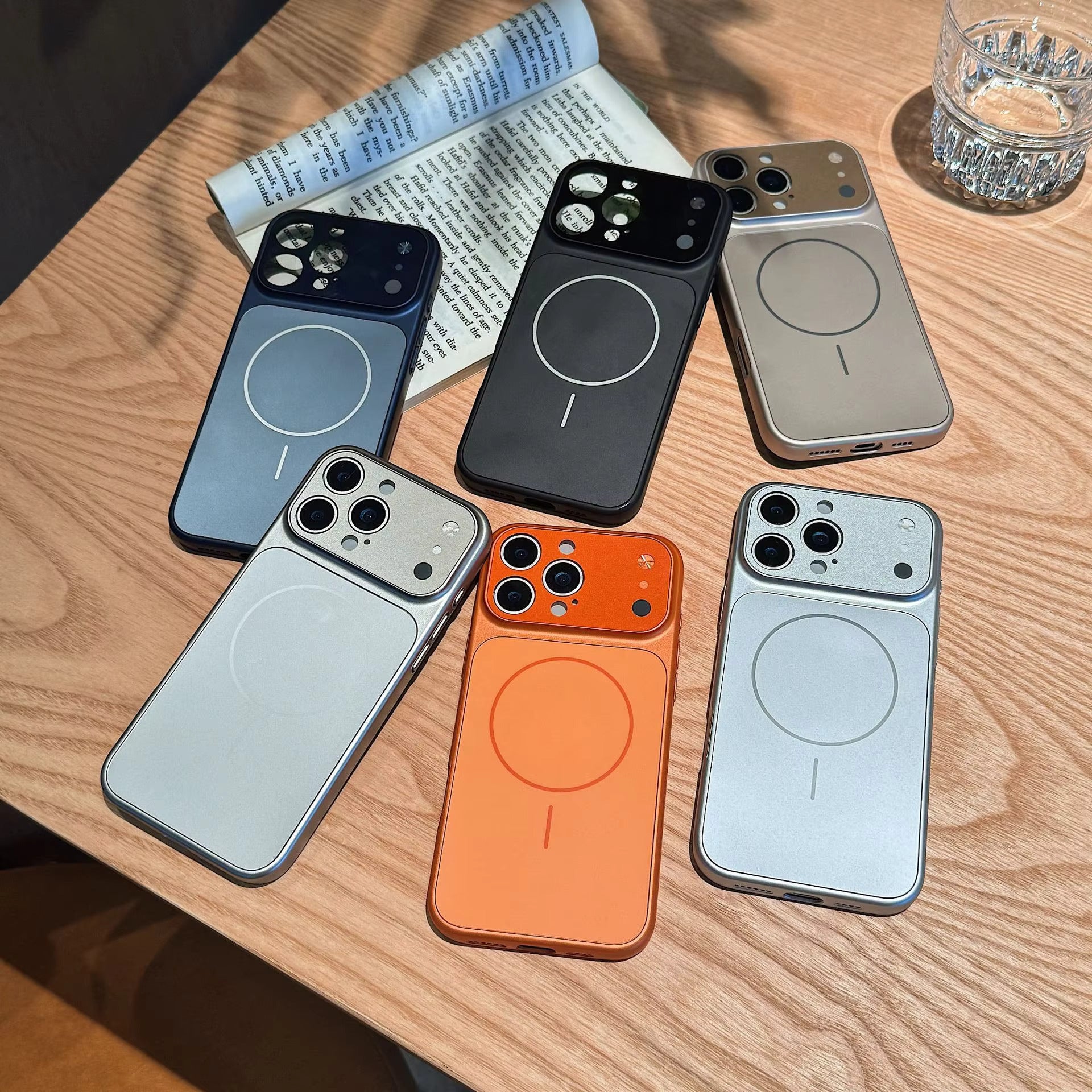 Reiko Magnetic Wireless Charging with lens protector TPU Bumper Case for iPhone 17 Pro Max & iPhone 18 Pro Max in TA – view 4