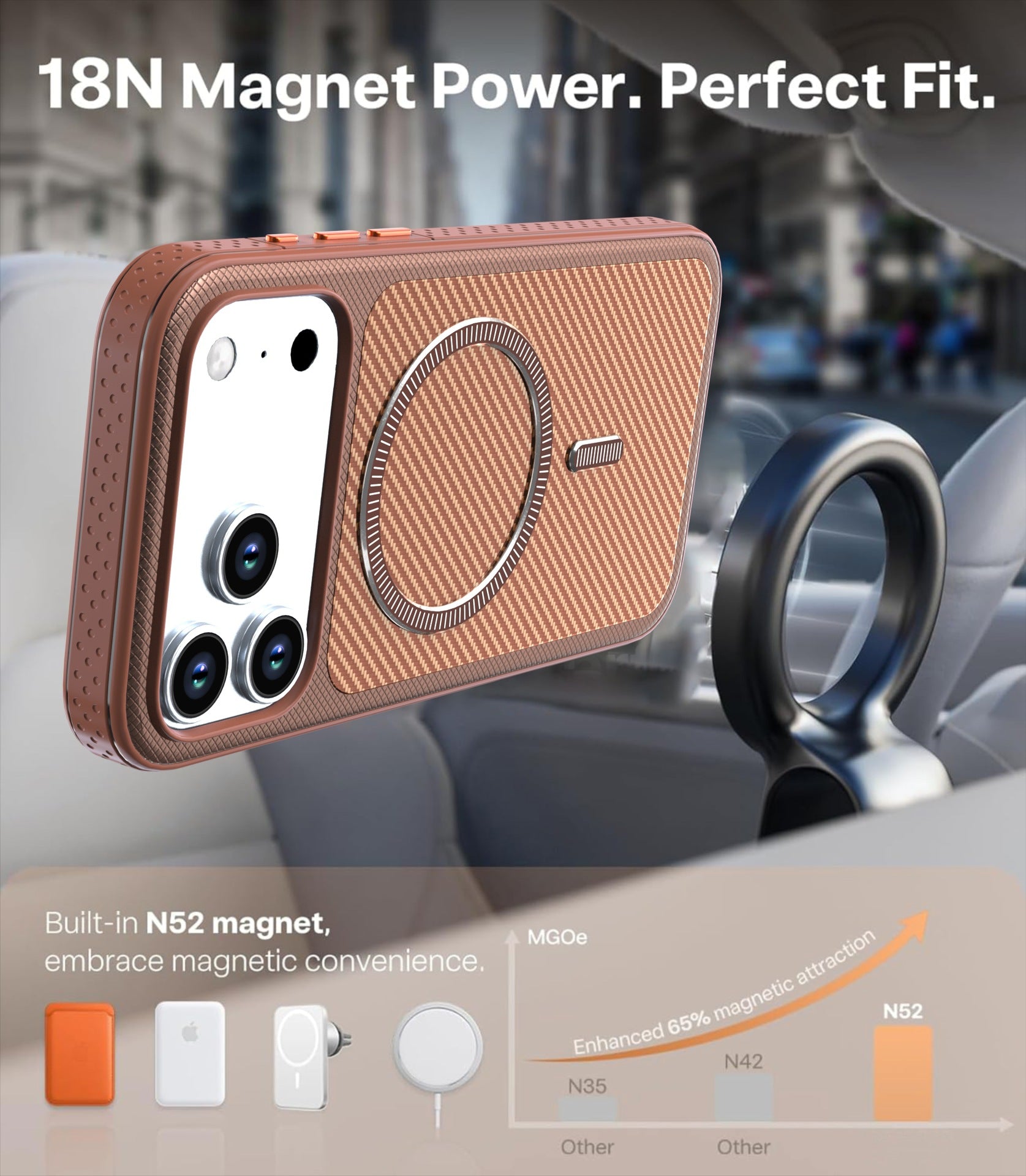 MagSafe-Compatible Protective Case for iPhone 18 Pro – view 2
