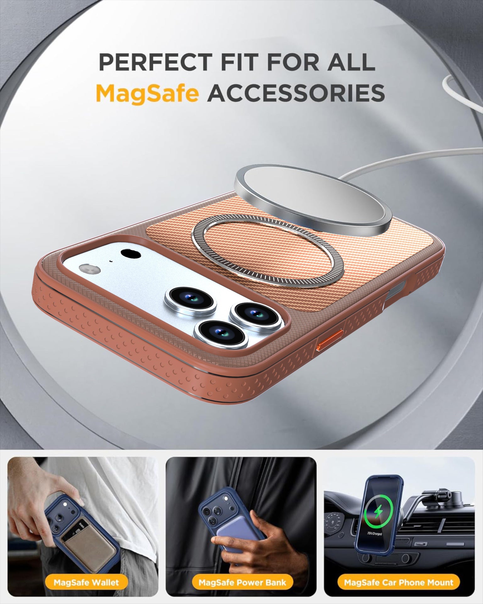 MagSafe-Compatible Protective Case for iPhone 18 Pro – view 5