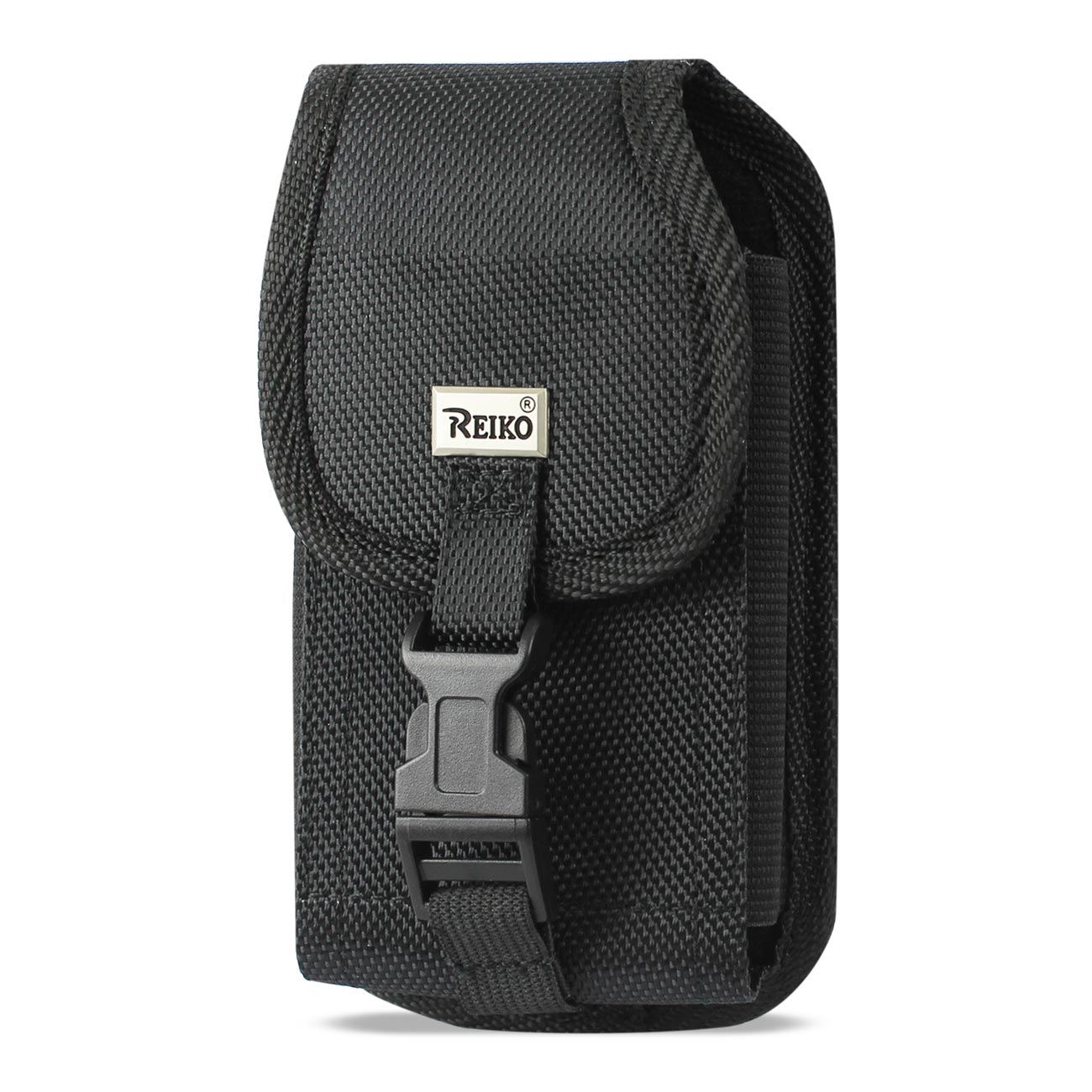 Reiko Vertical Rugged Pouch With Buckle Clip in Black (6.6X3.5X0.7 Inches) – view 3