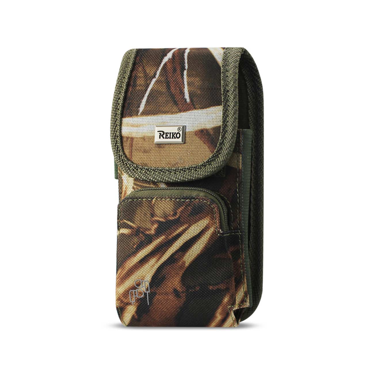 Reiko Vertical Rugged Pouch With Velcro And Belt Clip in Camouflage (6.6X3.5X0.7 Inches) – view 3