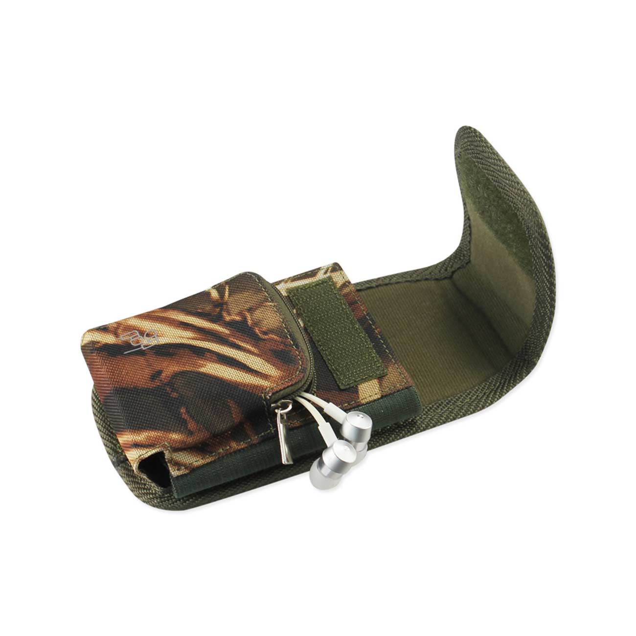 Reiko Vertical Rugged Pouch With Velcro And Belt Clip in Camouflage (6.6X3.5X0.7 Inches) – view 4
