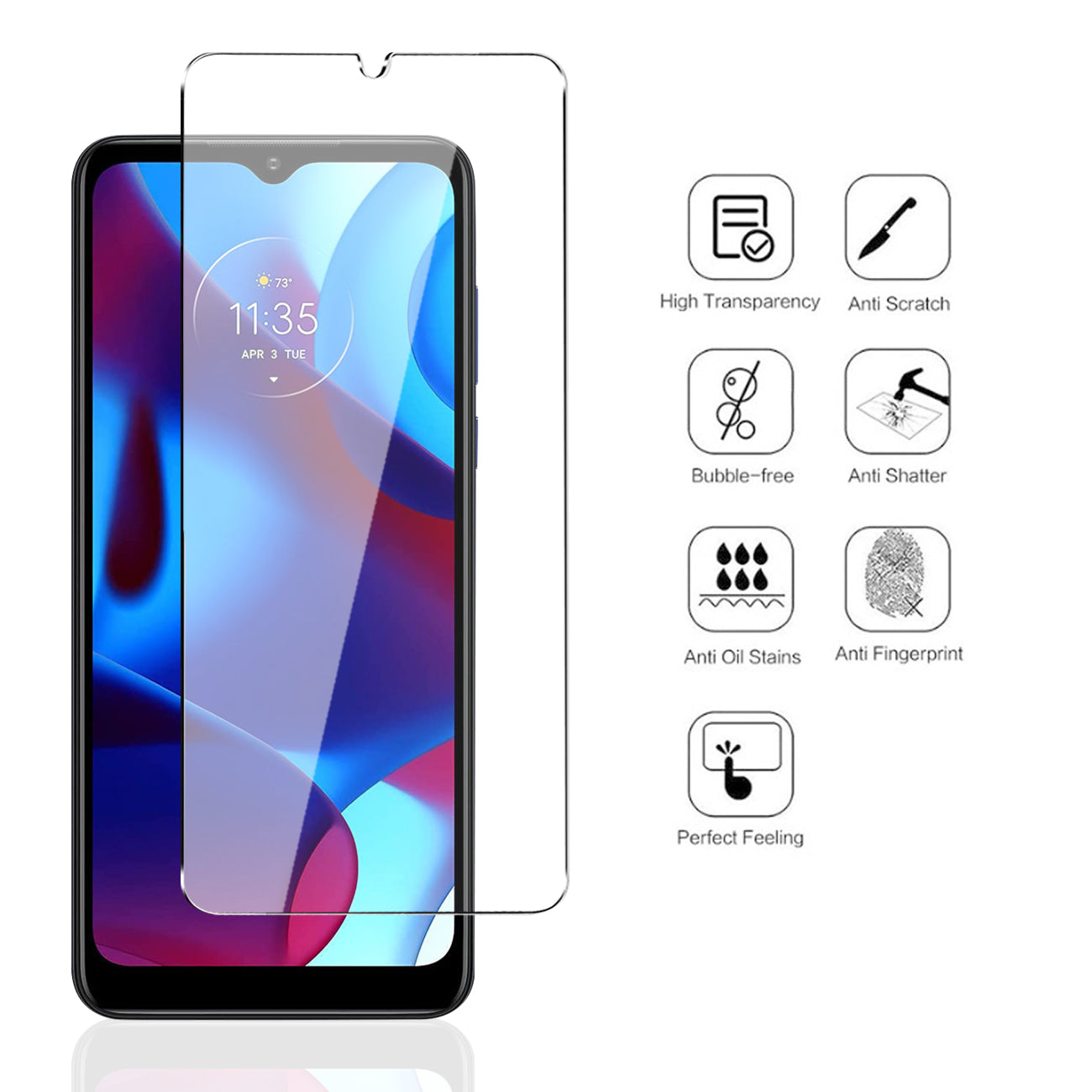 Reiko Samsung S25 Plus 2.5D Super Durable Glass – view 2