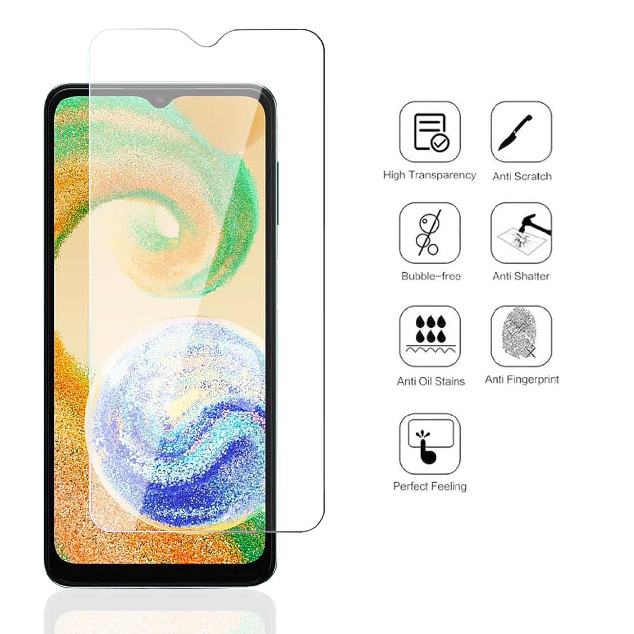 Reiko Sumsung A36 2.5D Super Durable Glass – view 3