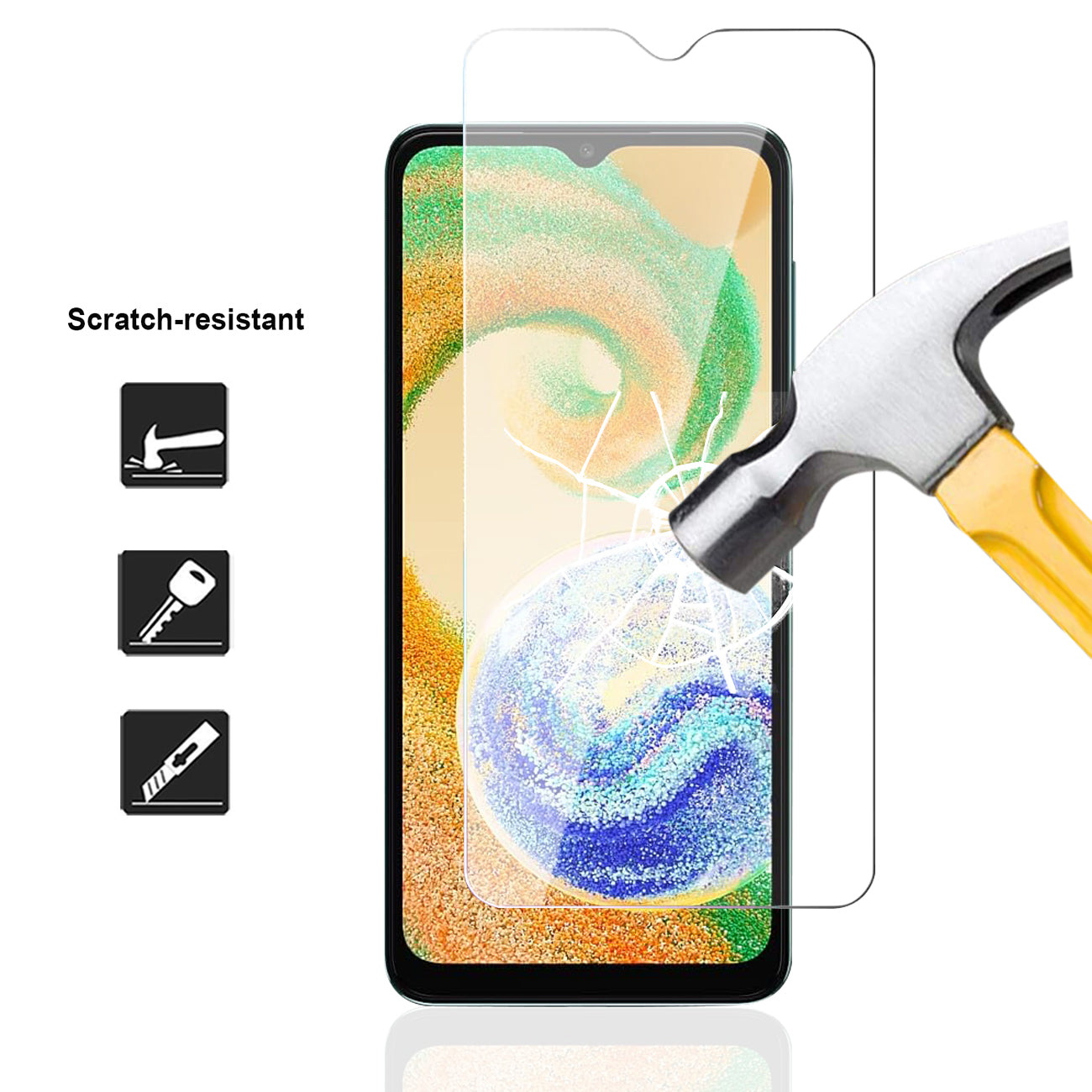 Reiko Sumsung A36 2.5D Super Durable Glass – view 2