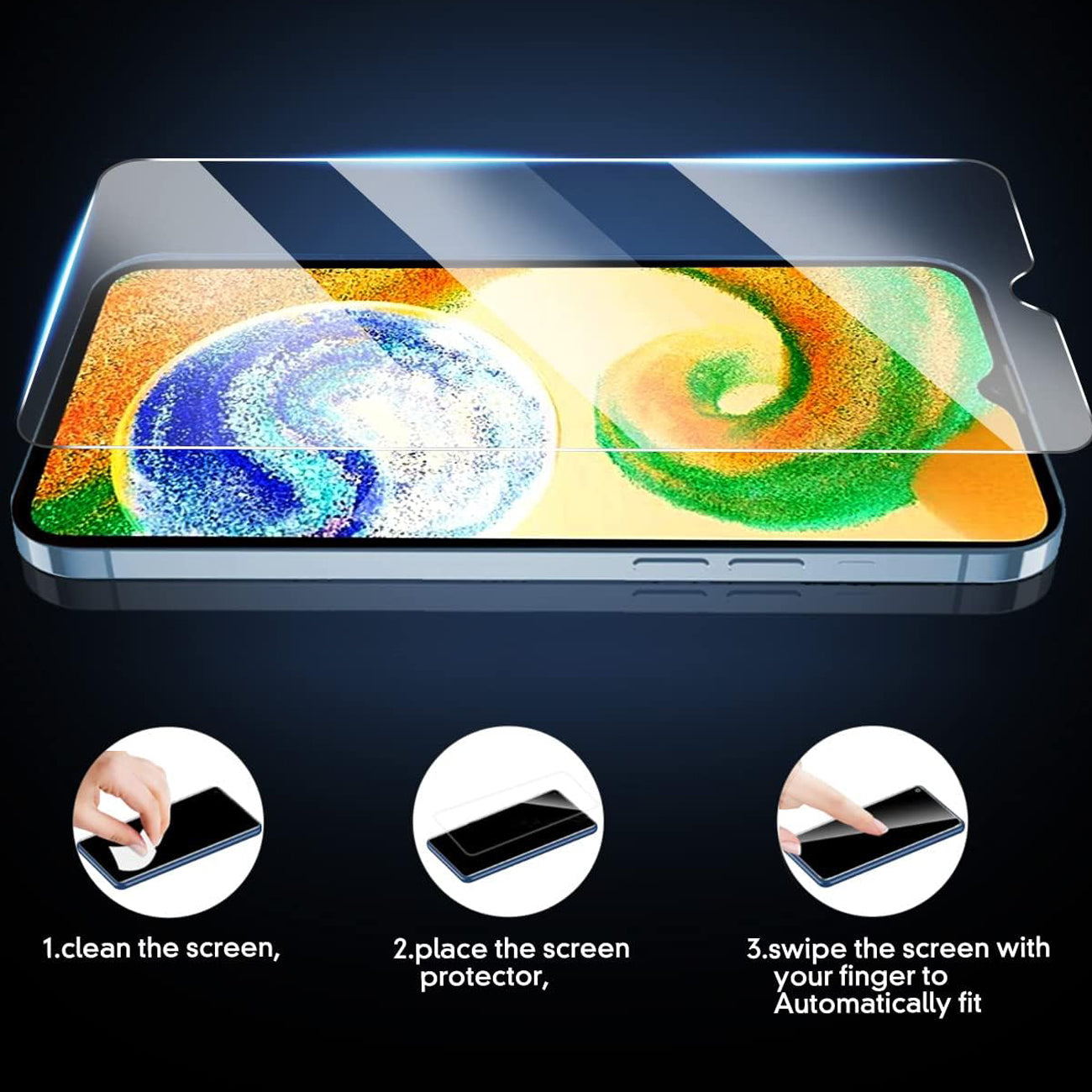 Reiko Sumsung A36 2.5D Super Durable Glass – view 4