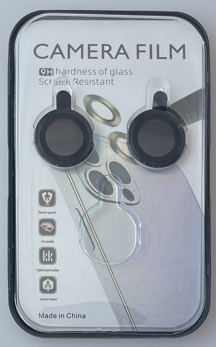 Camera Protector for iPhone 15/15 Plus in Black – view 2