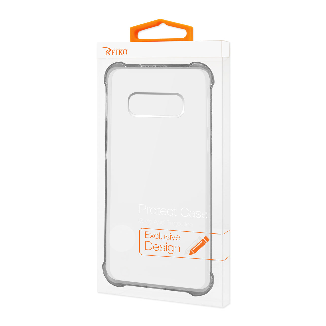 Samsung Galaxy S10 Lite(S10e) Clear Bumper Case With Air Cushion Protection in Clear Black – view 4
