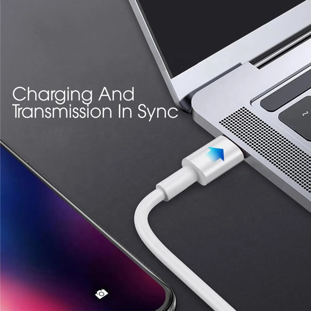 20W PD Dual Ports Travel Wall Charger Adapter Fast Charging with 4FT USB-C To 8-PIN Cable – view 3